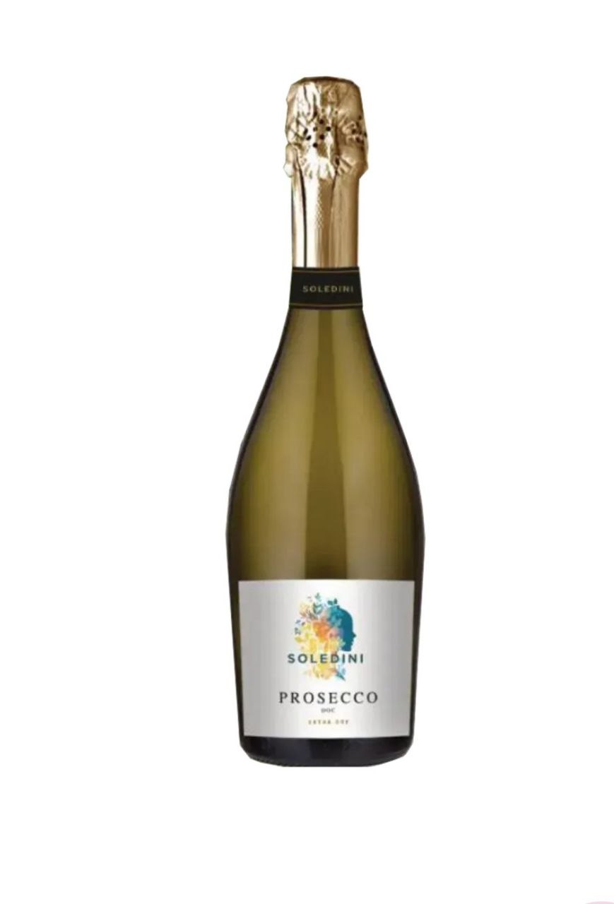 Вино ігристе Soledini Prosecco Spumante сухе біле 11% 0.75 л